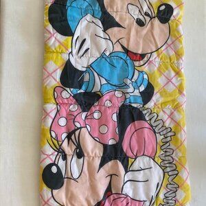 Vintage Sleeping Bag Mickey and Minnie